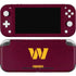 NFL Washington Commanders Distressed Nintendo Switch Lite Skin